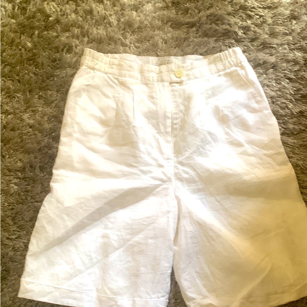 BERMUDA SHORTS ITALY DAVINCI VINTAGE SAKS FIFTH AVE. SIZE 6